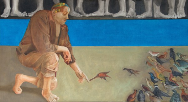 Het schilderij Franciscus van Assisi I. 